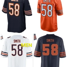 А+++ Качественная мужская футболка для взрослых Roquan Smith 58 Chicago