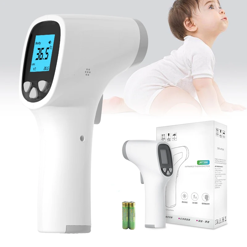 

Baby Health Care Thermometers LCD Digital Infrared Thermometer Baby Forehead No-touch Temperature Meter Accessories