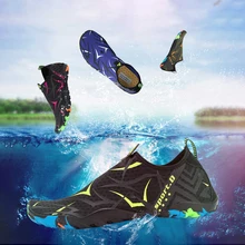 Новое поступление; летние водонепроницаемые туфли; пляжная обувь для пар; мужские быстросохнущие шлепанцы для речного моря; обувь для плавания и дайвинга; Размеры 35-46