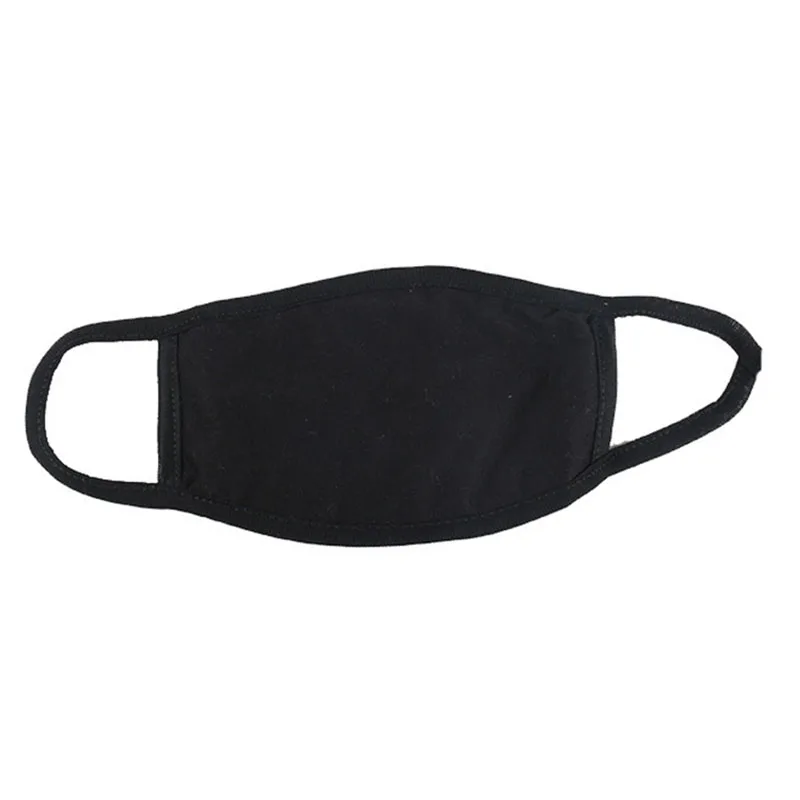 Dustproof Mask Pop Cotton Face Mouth Mask Cartoon Face Reusable Fabric Anti Pollution