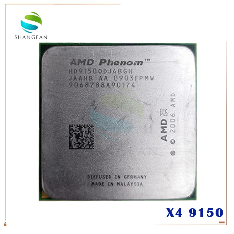 Четырехъядерный процессор AMD Phenom X4 9150 9150e 1 8 ГГц HD9150ODJ4BGHSocket AM2 +/940pin|amd phenom x4|amd phenomphenom