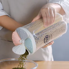 Кухонная коробка для хранения, коробка для хранения продуктов, кухонные принадлежности, зернистый контейнер для хранения, влагостойкие Герметичные банки, прозрачные Органайзеры Кухонная коробка для хранения, коробка для хранения продуктов, кухонные принадлежности, зернистый контейнер для хранения, влагостойкие Герметичные банки, прозрачные Органайзеры
