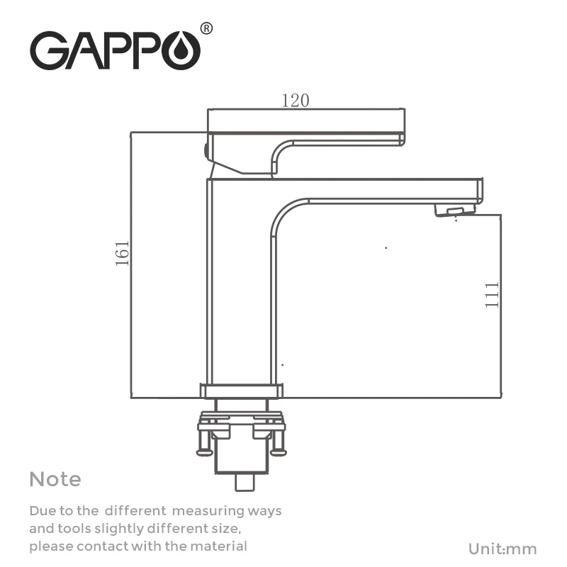US $59.49 GAPPO Black Basin Sink Faucet Chrome Slim Bathroom Washbasin Water Mixer Tap Hot Cold Water Basin Crane Tap Bathroom Tap G10176
