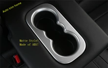 

Lapetus Console Central Rear Seat Water Cup Holder Cover Trim 1 Pcs For Renault Koleos 2017 2018 2019 2020 ABS Auto Accessories