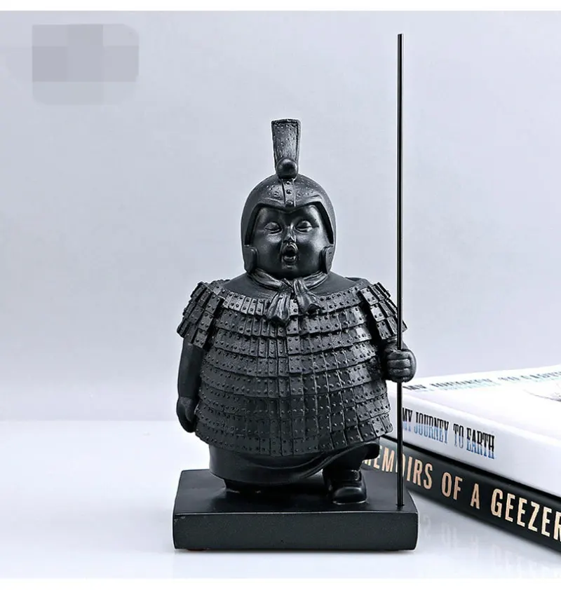 Китайская винтажная фигурка статуя украшение для дома аксессуары книжные концы гостиная чайный столик украшение спальни - Цвет: single ornament