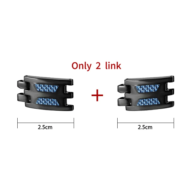 bracelet links WelMag модные очаровательные магнитные браслеты здоровье энергетический титановый браслеты с голограммой и браслеты модные влюбленные браслеты ювелирные изделия - Окраска металла: bracelet links