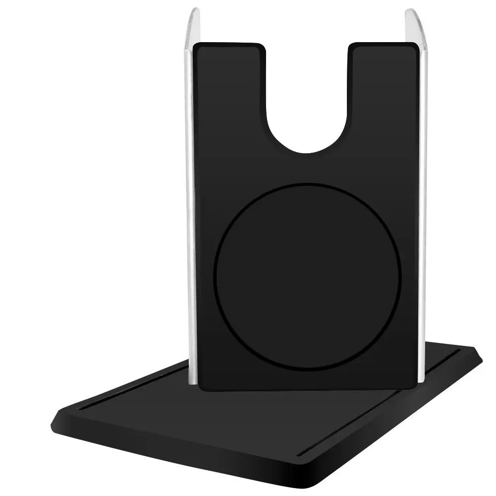 Sturdy Stainless Steel Silicone Coffee Tamper Stand Barista Tool Tamping Holder Rack Shelf Coffee Machine Tool New
