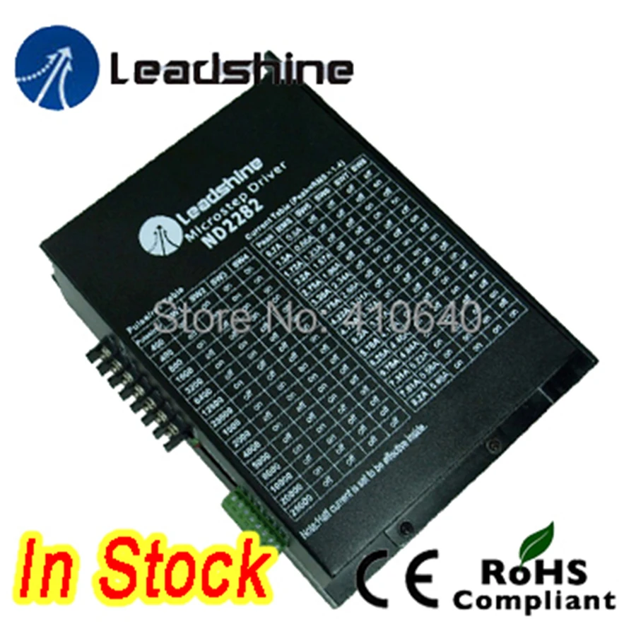 

Leadshine ND2282 2 Phase Analog Stepper Drive Direct 220 / 230 AC Input Max 8.2A