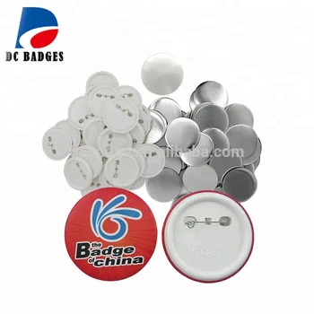

Hot Selling 58mm 200sets Plastic Pin Badge Material,Blank button parts