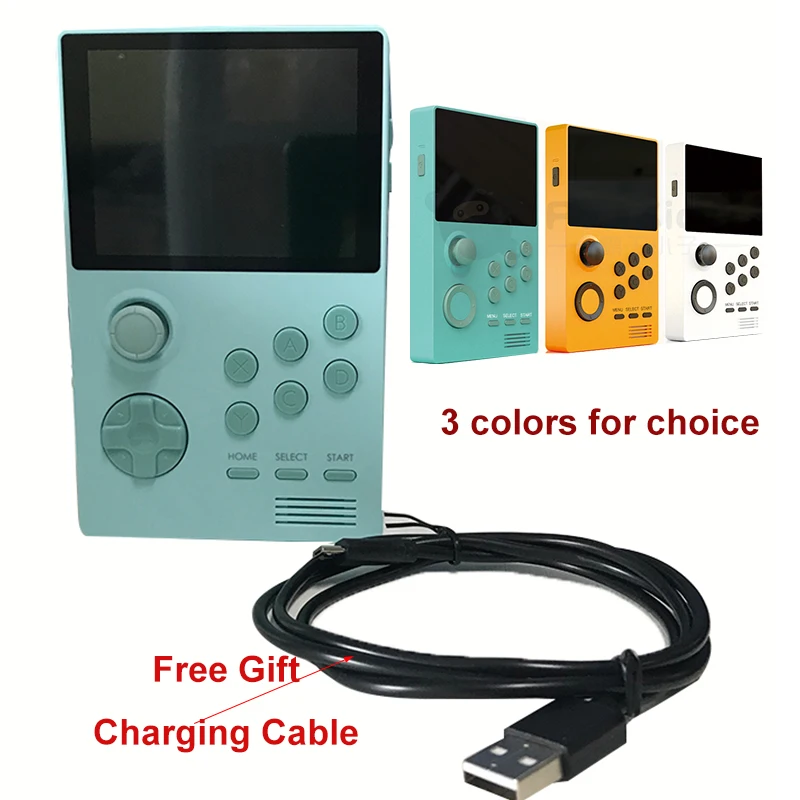 Retroid Pocket - Handheld Retro Gaming System/Dual Boot Open Android+Carrying Case/ SD card/Tempered Glass/OTG