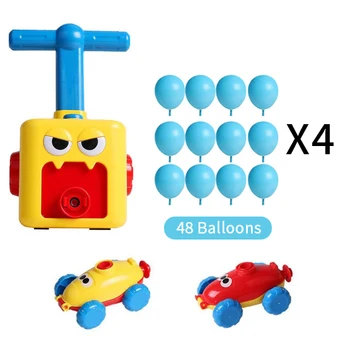 

Children Inertial Power Balloon Car Science Experiment Toy Puzzle Fun Inertial Power Car Balloon Kid Gift