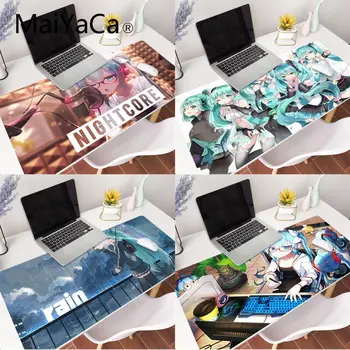 

MaiYaCa Hatsune Miku japanese girl Office Mice Gamer Mouse Pad gaming mousepads Table Keyboard anime mouse pad gamer desk mat