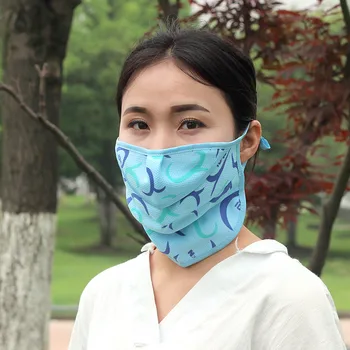 

Cycling Half Face Cover Summer Sunscreen Uv Cover -dust Reusable Cotton Mouth Face Covers mondkapjes For Man And Woman masque