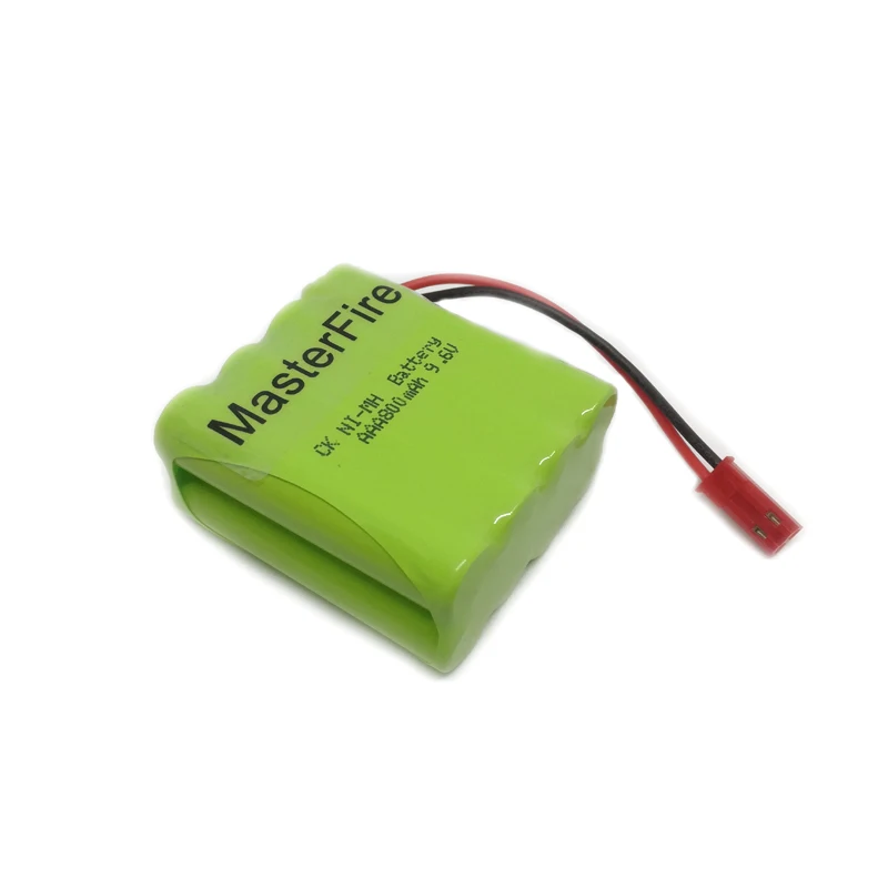 

MasterFire 4pack/lot Original Ni-MH AAA 9.6V 800mAh Battery Cell Rechargeable NiMH Batteries Pack With JST Plugs