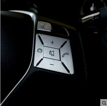 

Steering Wheel Button Switch Trim Cover Sticker for Mercedes Benz A B C E ML GL CLA GLA GLK SL SLK Class W176 W246 W212 W204