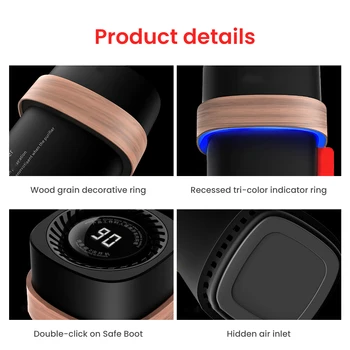 

12V Car Air Purifier NANOX Ozone Oxygen 3.8 million Air Ionizer Auto Air Deodorizer Air Purifier For Car Home Office