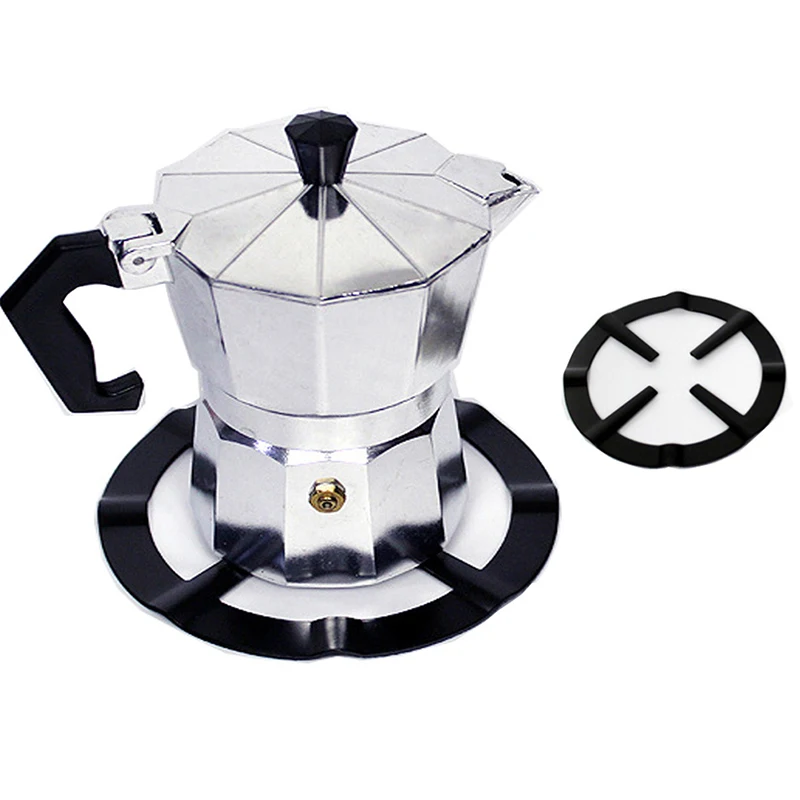 

1pc Iron Gas Stove Cooker Plate Coffee Moka Pot Stand Reducer Ring Holder