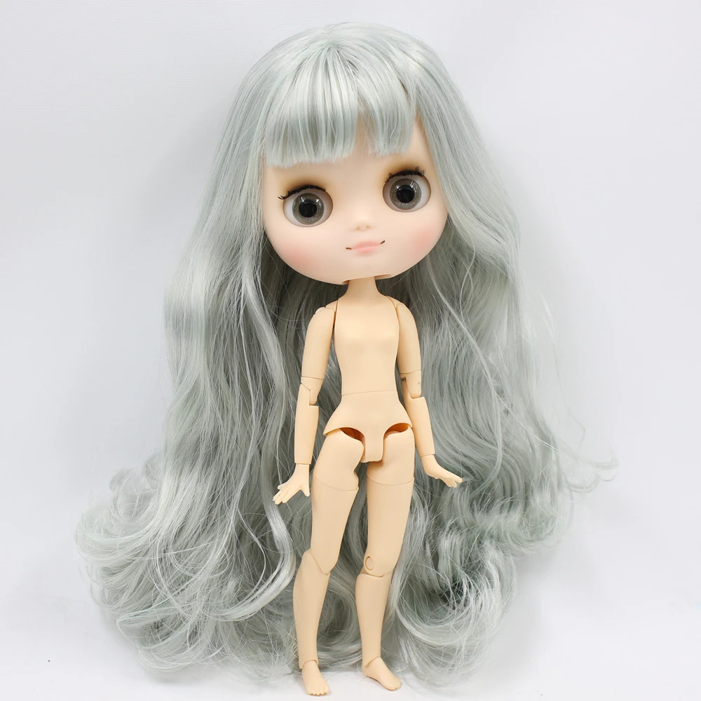 Middie Blythe Pop met zilverkleurig haar, kantelbaar hoofd en Custom Gezamenlijk lichaam 1