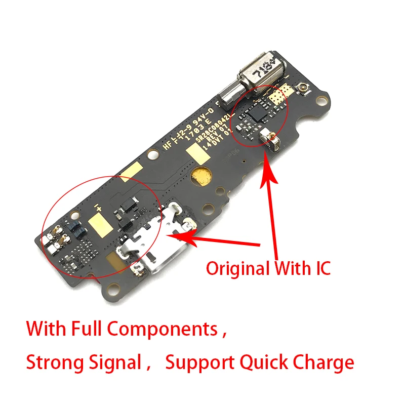 Док-разъем Micro USB зарядное устройство порт зарядки Микрофон с гибким кабелем доска для Lenovo Vibe p2 P2C72 P2A42