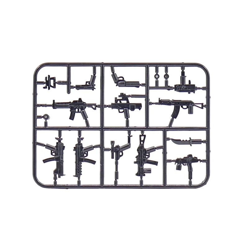 

1PCS JX094 Modern Weapon parts Original Block Toy Swat Police Military Weapons City Accessories Compatible Mini Figures