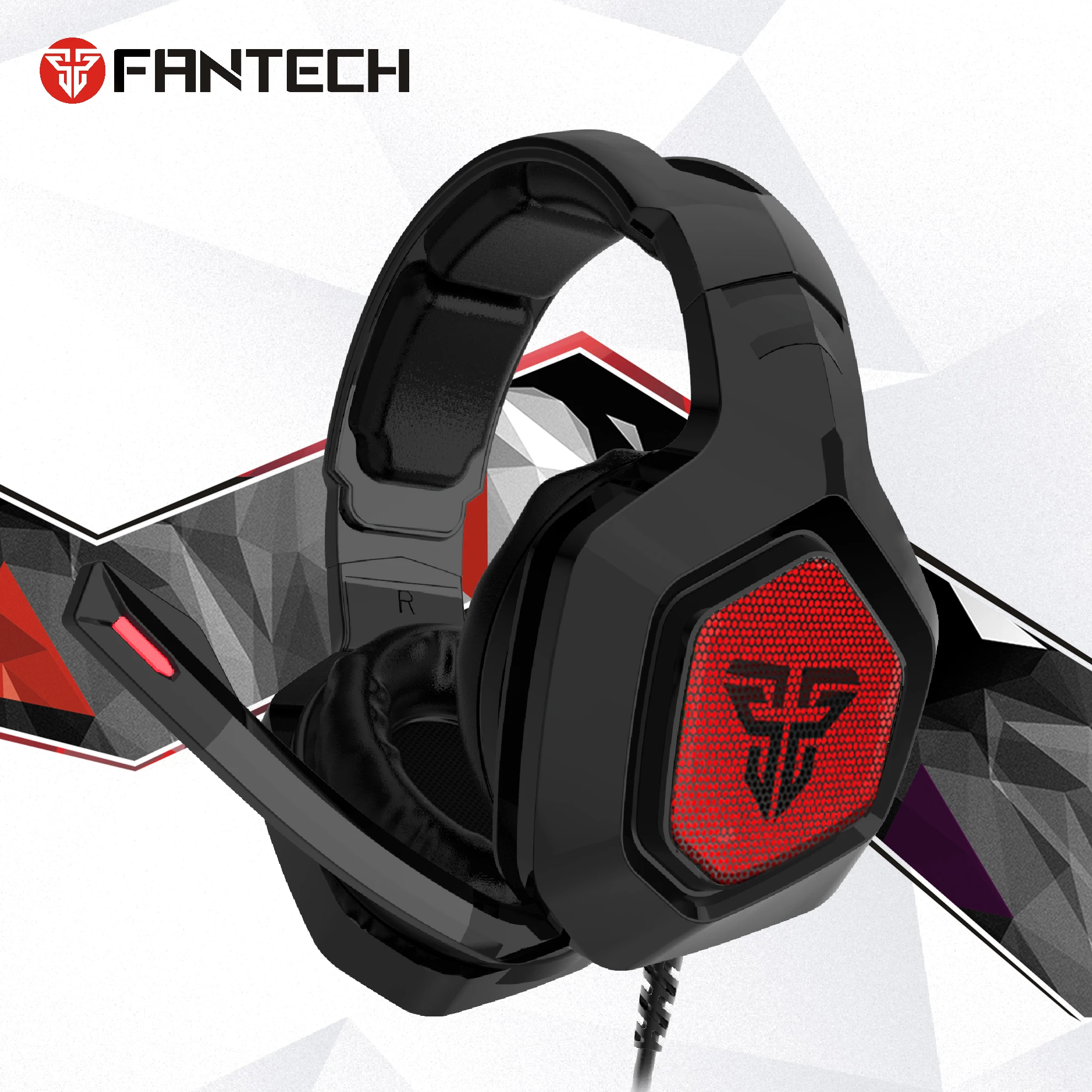 Проводная игровая гарнитура FANTECH MH83 с разъемом 3 5 мм и USB наушники микрофоном для