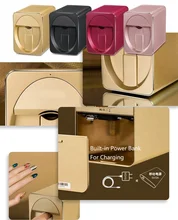 

New 3D Digital Pro Cartridge Designs Mini Nail Art Diy Mobile Acrylic Laser Machine Automatic Good Price Portable Nail Printer