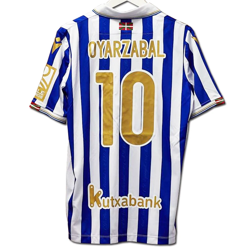 T-Shirt Jerseys CAMISETA Final-De-Copa Del-Rey Real-Sociedad Home ESPECIAL Away FC Oyarzabal