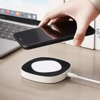 

XiaoDa 15W Fast Wireless Charger Constant Temperature 12V Wireless Heating Cup Pad Wireless Charging Simple Tool 2020