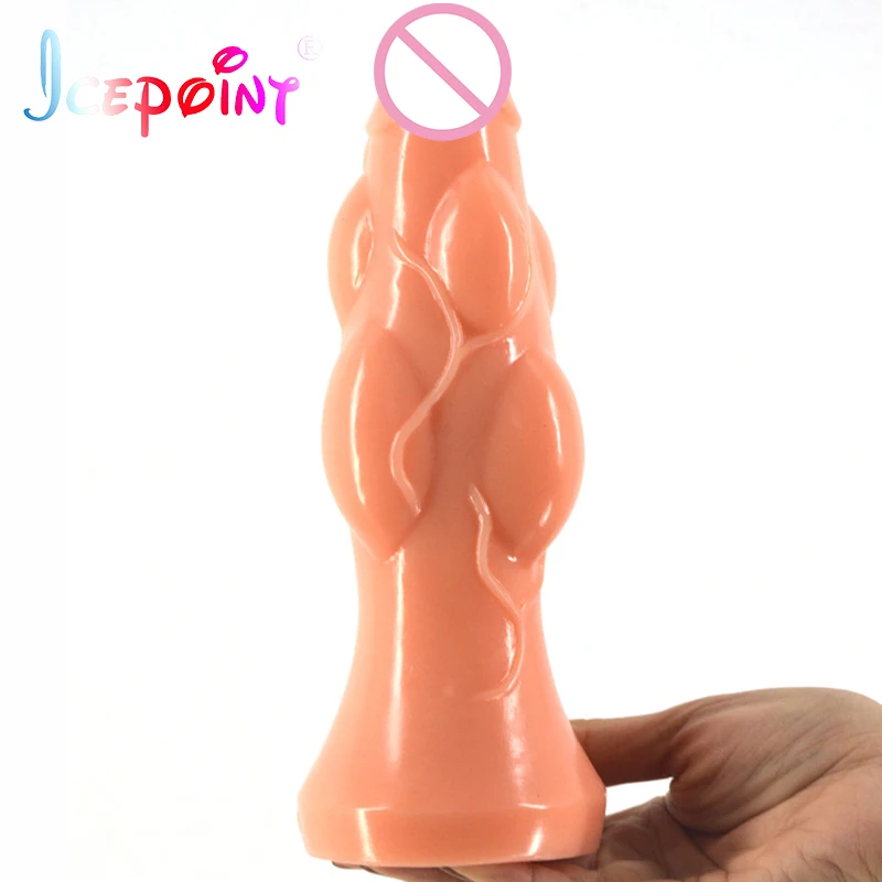 ICEPOINT 2020 New Big dildo convex large dildo sex toys for women anus massage vagina stimulate fake penis masturbation toy