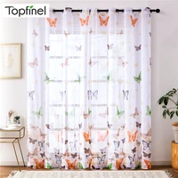 Butterfly Sheer Curtains 1