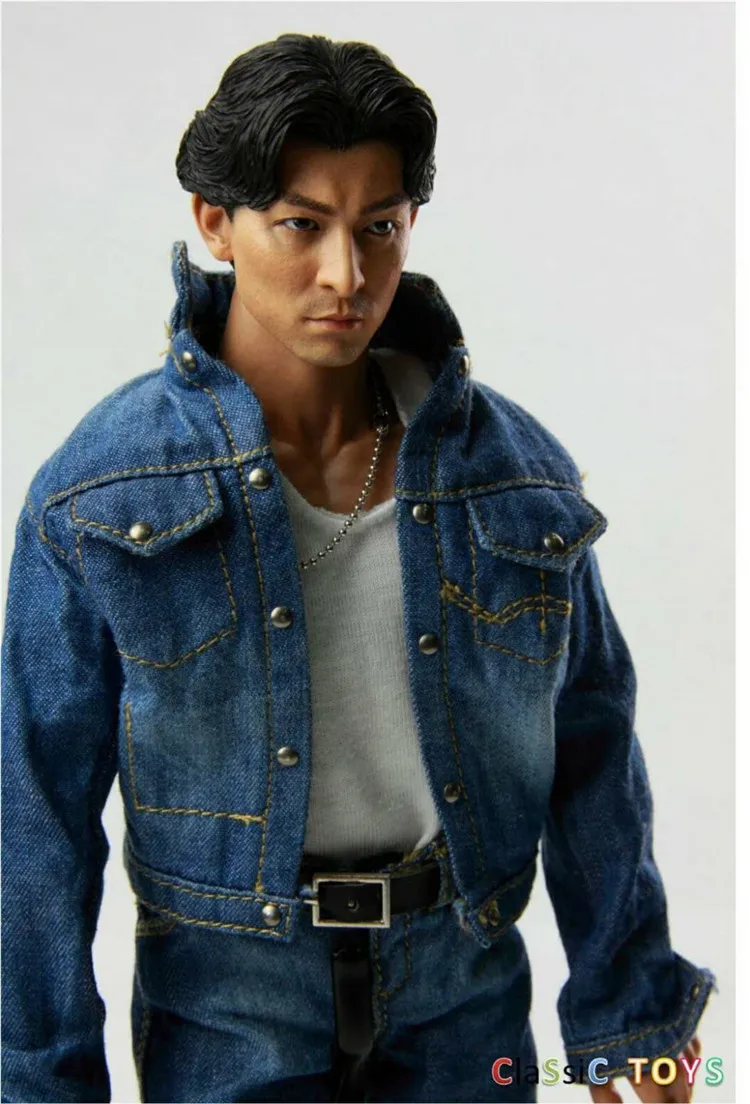 1:6 масштаб фигурка кукла Гонконг звезда улица банда Andy Lau 1" фигурка кукла Коллекционная модель игрушки, не включены мотоциклы