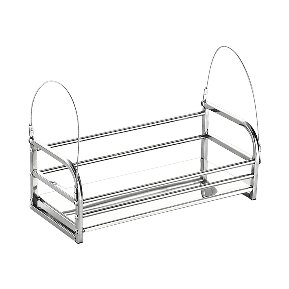 Garden Wedding Modern Decoration Ornament Balcony Flower Stand Display Home Adjustable Stainless Steel Hanging Shelf Office