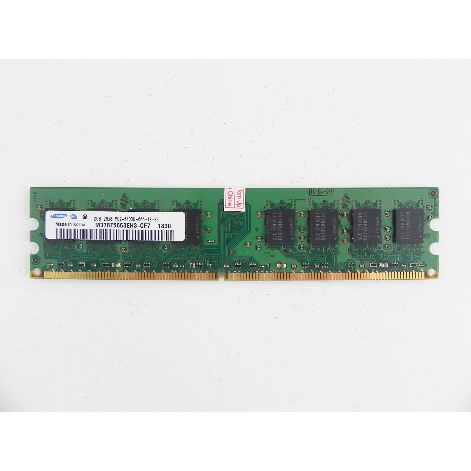 Оперативная память 2 ГБ 1 шт. Samsung DDR2 800 DIMM 2Gb|Оперативная память| |
