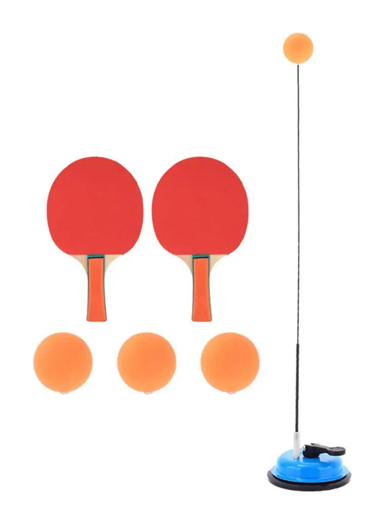 Table Tennis Trainer With Elastic Soft Shaft Table Tennis Trainer