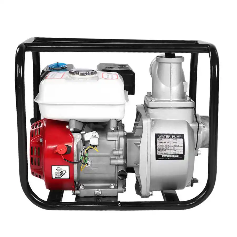 3in MP30X Petrol Gasoline Water Transfer Pump Cleaning Pump 6.5HP 8m 3.6L For Garden Irrigation Swimming Pool