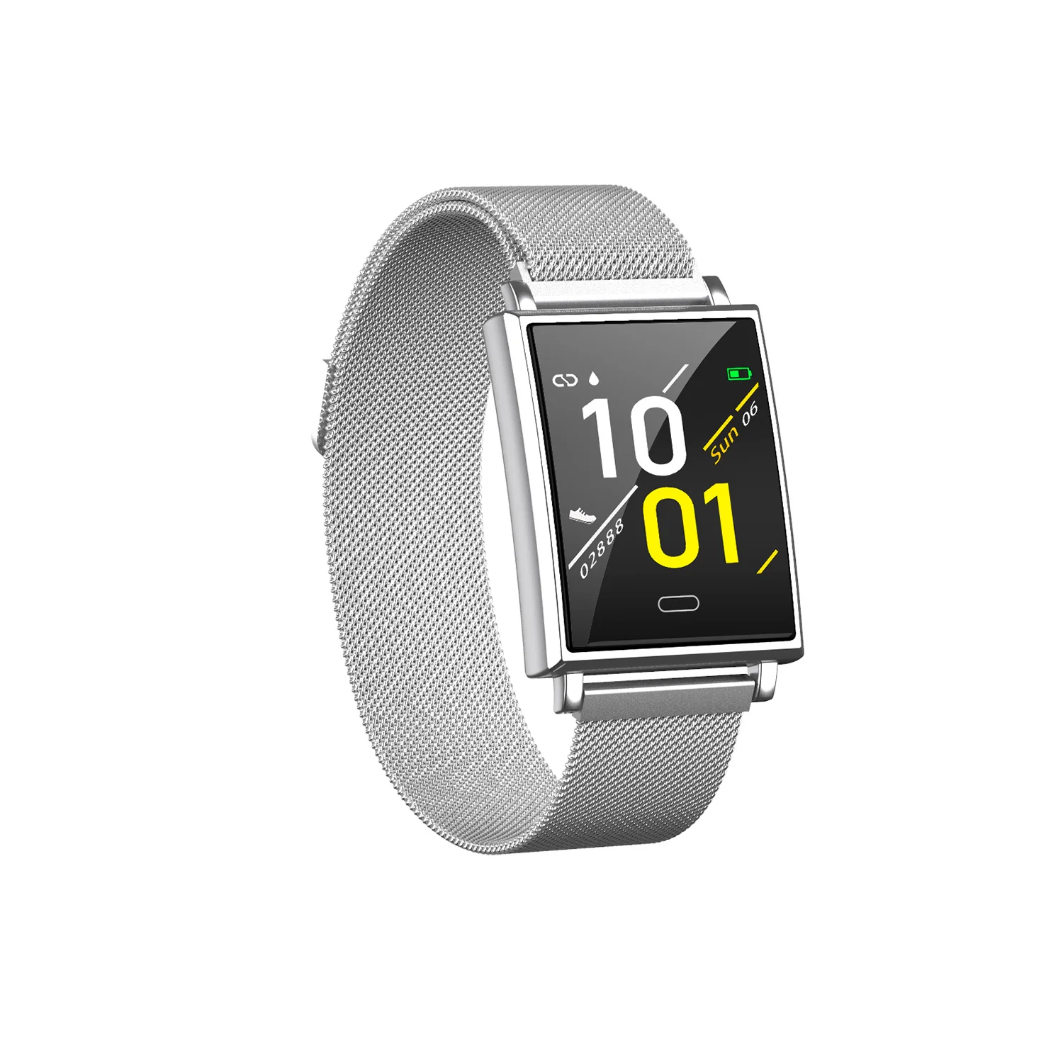 

Y69 Smartwatch IP68 Waterproof Bracelet Screen Heart Rate Blood Pressure Oxygen Monitor Smart Reminder VS B57 B58 smart bracelet