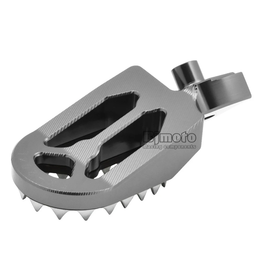 Для YAMAHA YZ 85/125/250 YZ250F WR250F 1999- YZ450F 2004- мотоцикл велосипед-внедорожник cnc ножная педаль Подножка для ног