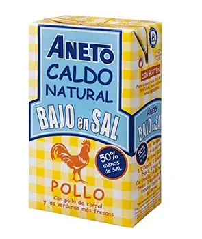 

Aneto - Caldo Natural De Pollo Bajo En Sal 1 L
