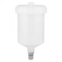 Пистолет-распылитель 600 мл Краскораспылитель горшок воздушный гравитационный пластиковый контейнер для краски резьбовое соединение с внешней резьбой распылительная краска