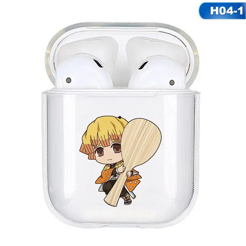 Чехол для наушников Airpods 1/2/3 с изображением аниме рассекающий демонов: Kimetsu No Yaiba
