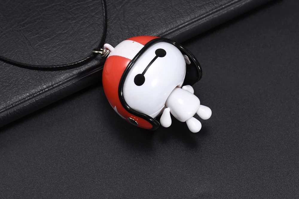 Автомобиль кулон милый шлем робот Baymax куклы висячие украшения автомобили Зеркало заднего вида подвеска украшения аксессуары Подарки