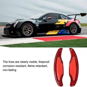 

car accessories interior Steering Wheel Carbon Fiber Paddle Shifter Extension Fit for Cadillac ATS 14-17 ATS-L 14-18
