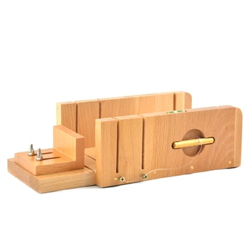 

Multifunctional Wood Stainless Steel Soap Cutter Loaf Mould,Soap Making Cutting Tools