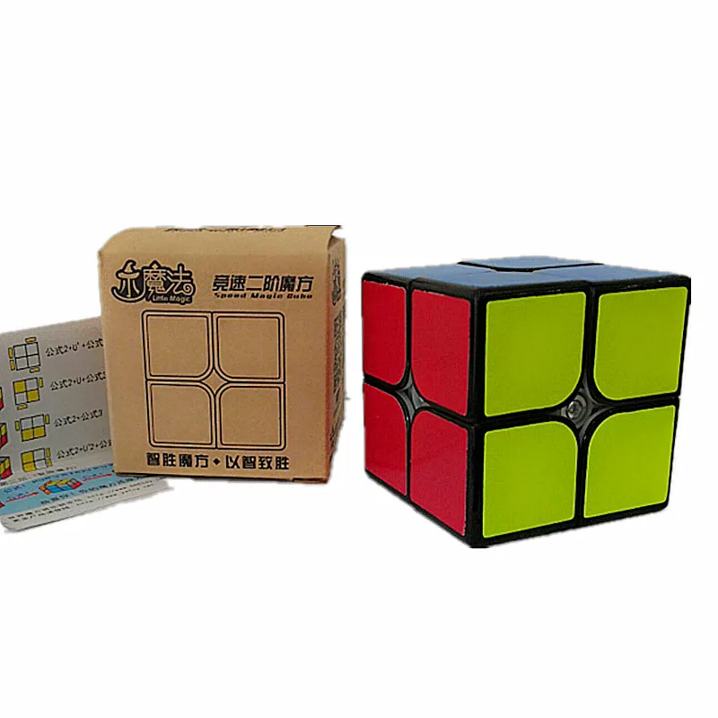 Yuxin 2x2x2 кубик маленький магический 2x2x2 Магический кубик yuxin 2x2x2 скоростной кубик Zhisheng 2x2 кубик-головоломка обучающая головоломка детские игрушки