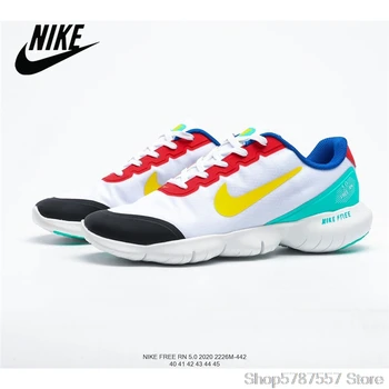 

Nike Free Rn 5.0 2020 Barefoot Elasticity Lightweight Shock Absorption Men's Jogging Shoes CI9921 004