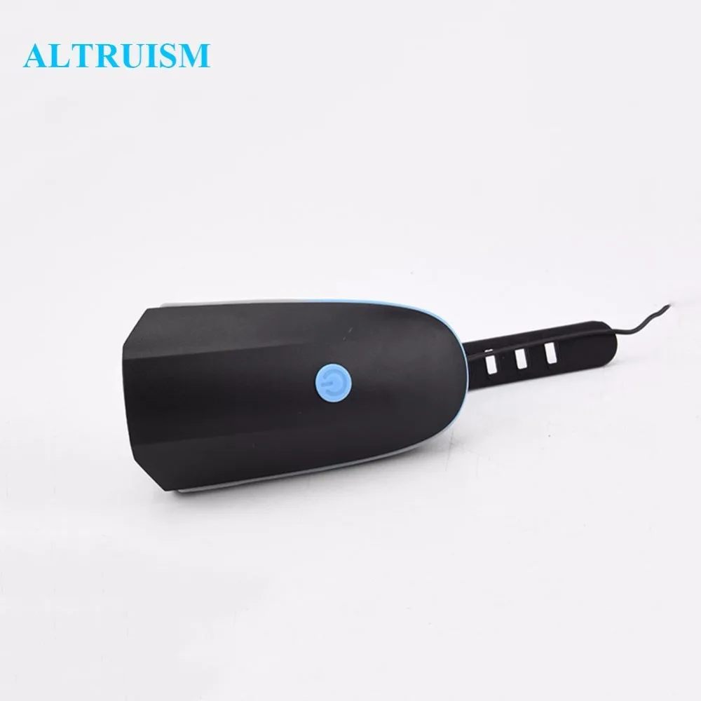 Discount ALTRUISM Front Handlebar Bike Light Mountain Bicycle Light Headlights Light Flashlight USB Charging Live Horn Bell R 4