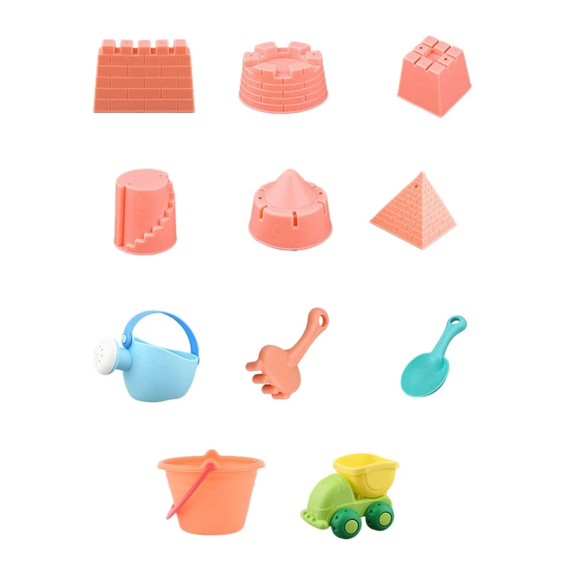 lower price  Children'S Dredging Water Toys 11 Sets Of Beach Tools Multi-Piece Suits