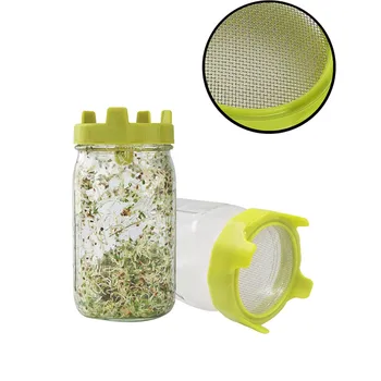 

Filter Mason Can Lid Sprouting Net Cover Bean Sprouts Filter