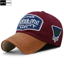 [NORTHWOOD] Высококачественная брендовая мужская бейсболка женская модная бейсболка кепка Кепка с регулировкой размера буквы шляпа c вышивкой, для отца Gorra Hombre