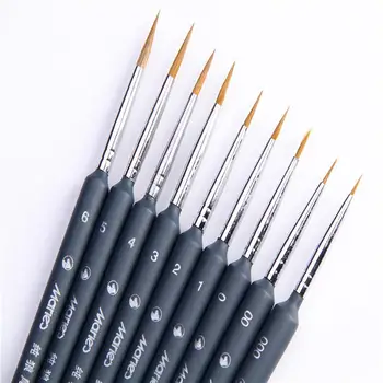 

10pcs/Box Artists Brushes Brush Pen For Sketched Lines Watercolor Paint Gouache Painting Pen Tool Painting Oil Supplies V8L9